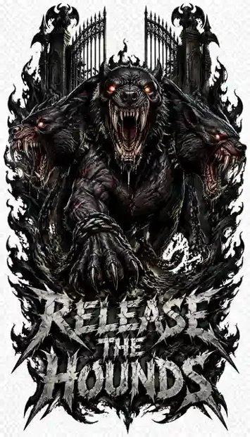HOR-016 horror and gothic T-shirt design