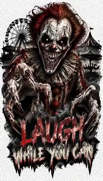 HOR-036 horror and gothic T-shirt design