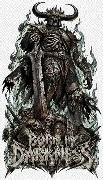 HOR-039 horror and gothic T-shirt design