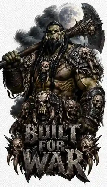 HOR-040 horror and gothic T-shirt design