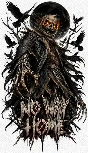 HOR-041 horror and gothic T-shirt design
