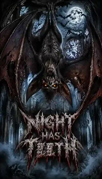 HOR-061 horror and gothic T-shirt design