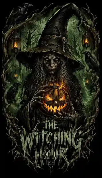 HOR-062 horror and gothic T-shirt design