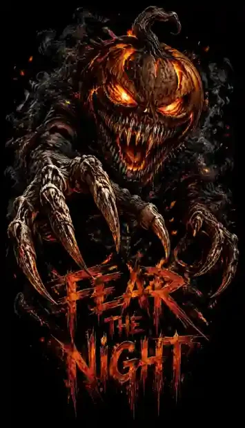 HOR-070 horror and gothic T-shirt design