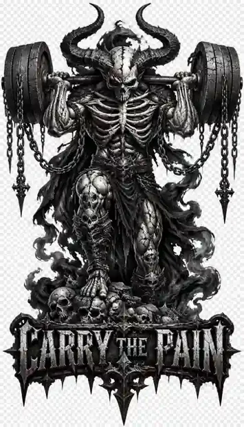 HOR-123 horror and gothic T-shirt design